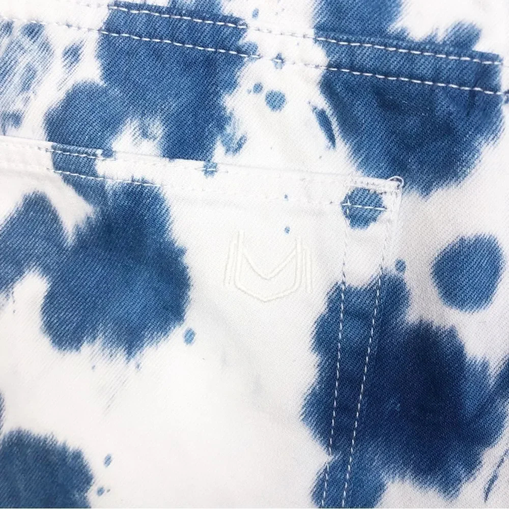 SHOW ME YOUR MUMU | NEW Houston High Waist Tie Dye Denim Shorts Women’s Size 29